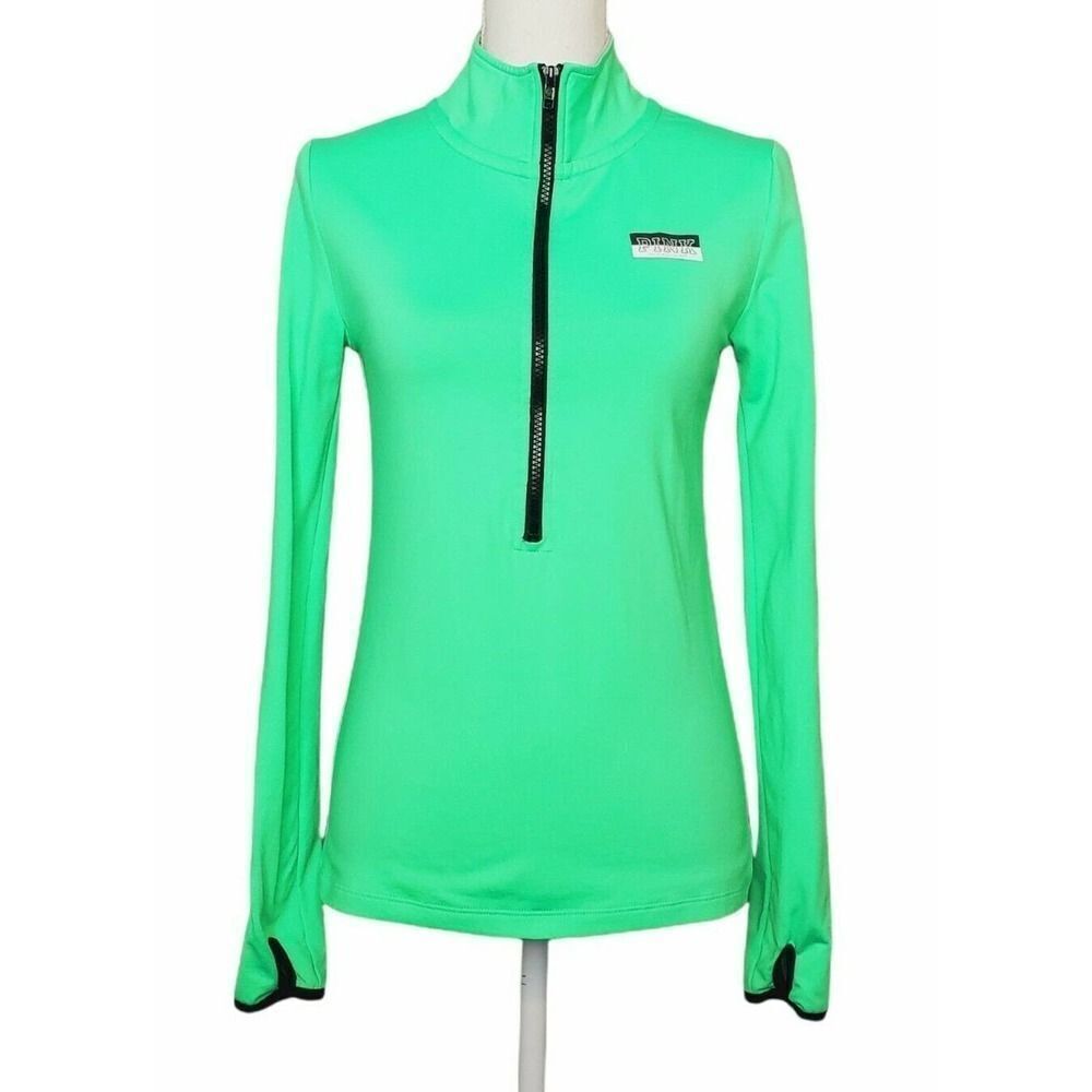 PINK VS Ultimate Pullover 1/4 Zip Fleece Lined